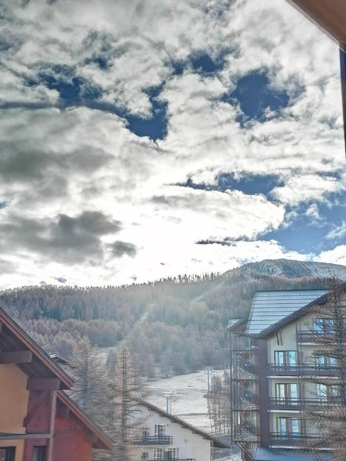 Coeur D'Altair Risoul 1850 Appartement T2 Confortable Skis Aux Pieds A 300 M Centre Kültér fotó