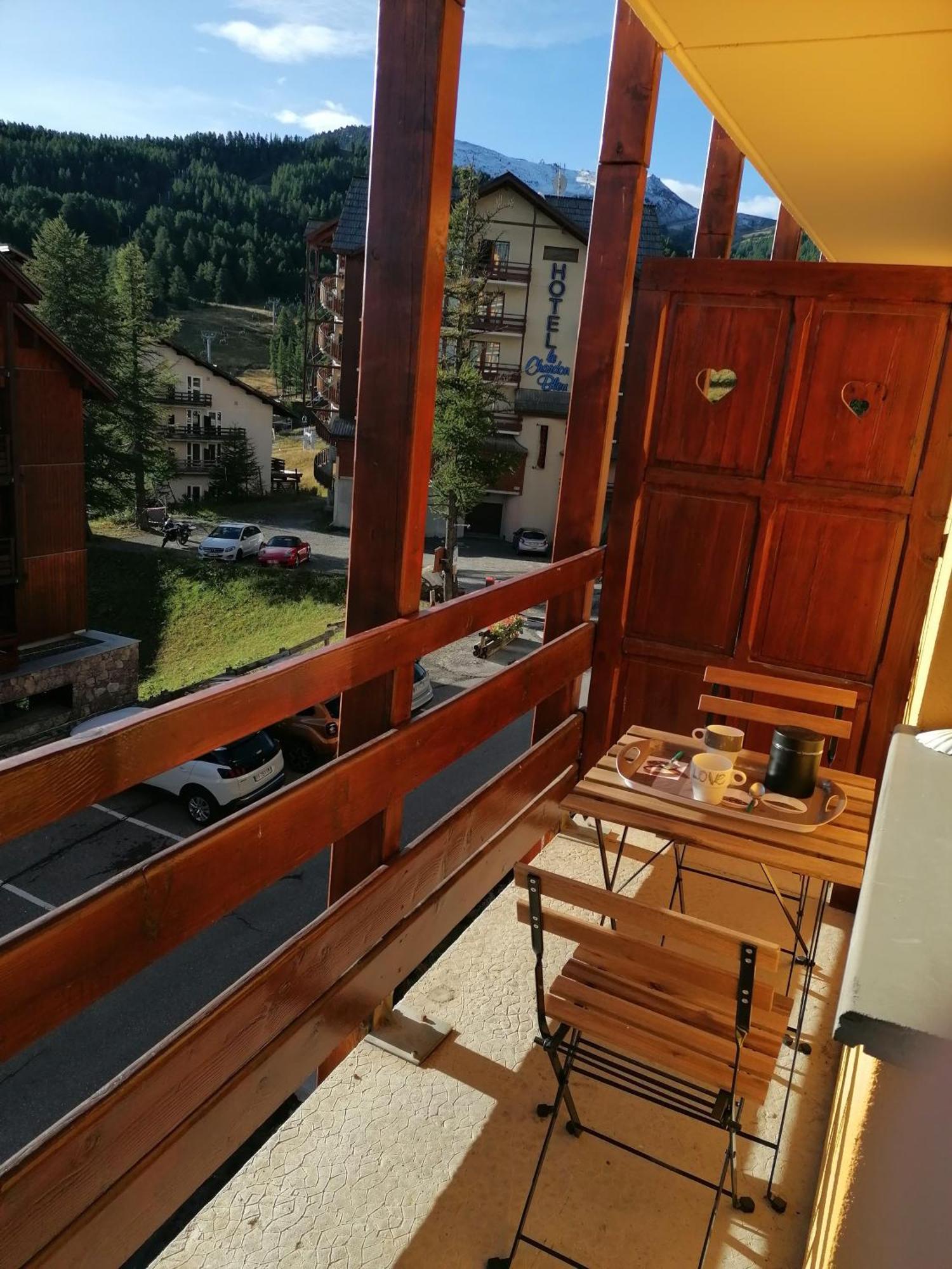 Coeur D'Altair Risoul 1850 Appartement T2 Confortable Skis Aux Pieds A 300 M Centre Kültér fotó